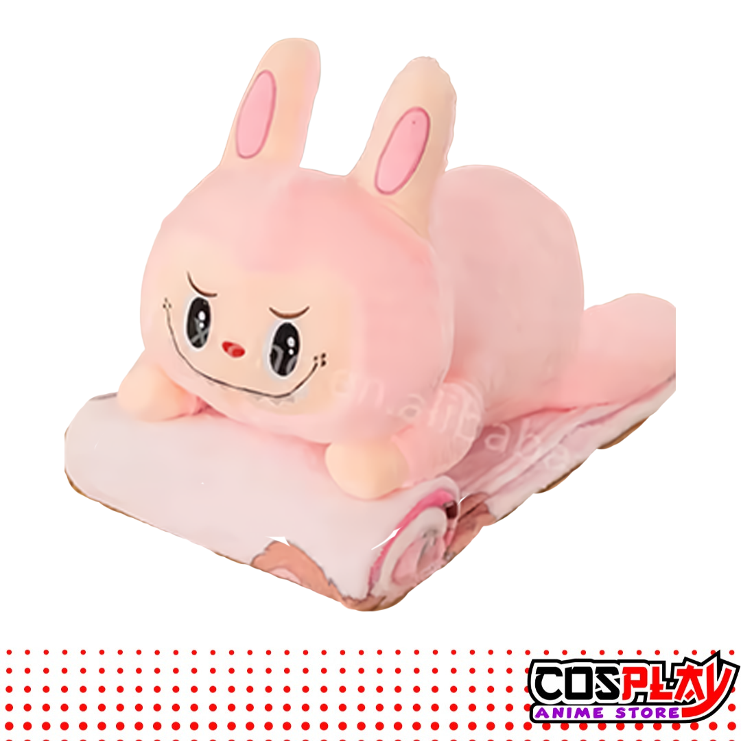 Peluche Labubu Gigante 52cm + Manta Polar 160x100 Incluida