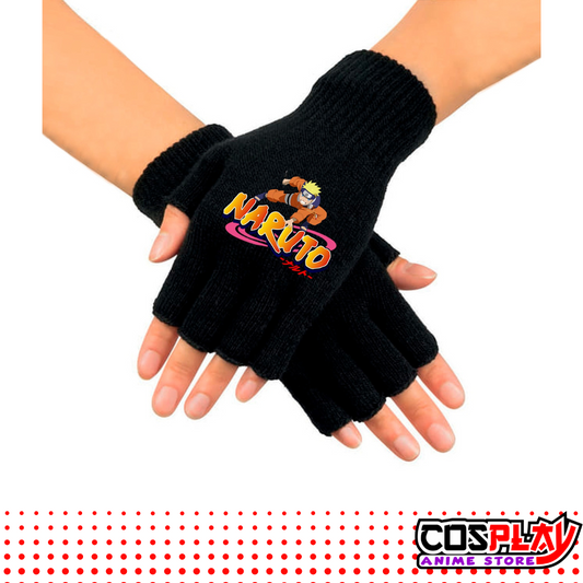 Guantes Mágicos Tejidos Estampado DTF Naruto Personajes