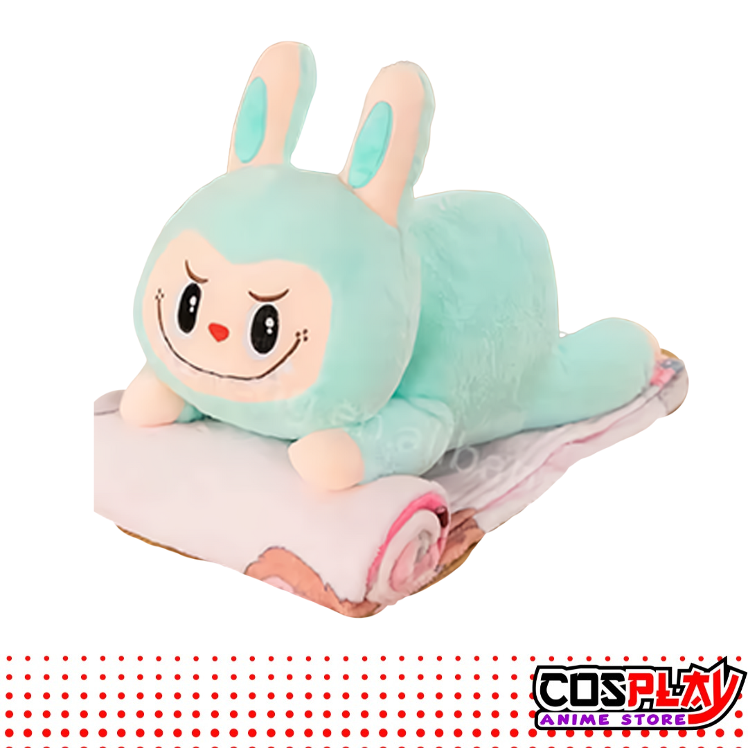 Peluche Labubu Gigante 52cm + Manta Polar 160x100 Incluida