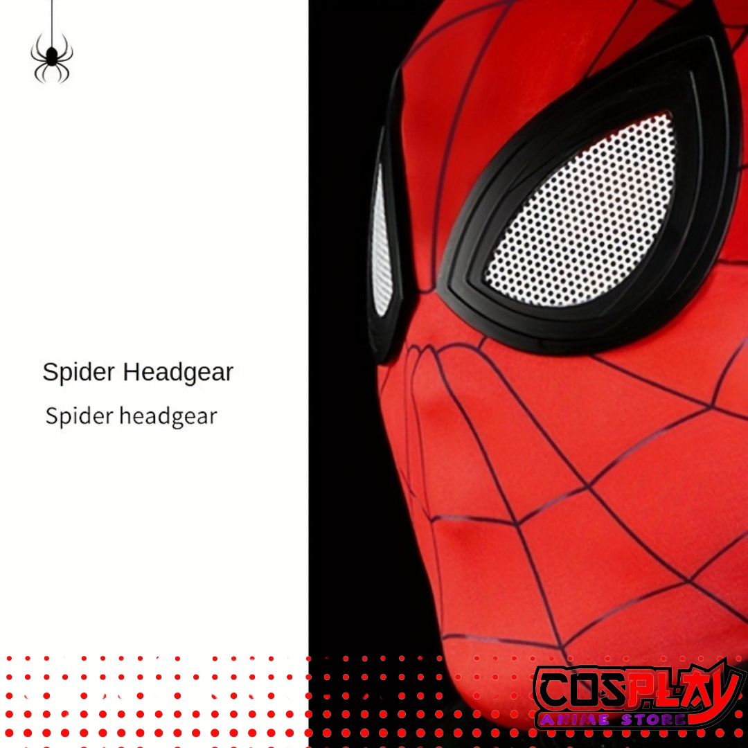 Máscara Facial Completa De Marvel Spider-man Tela Respirable