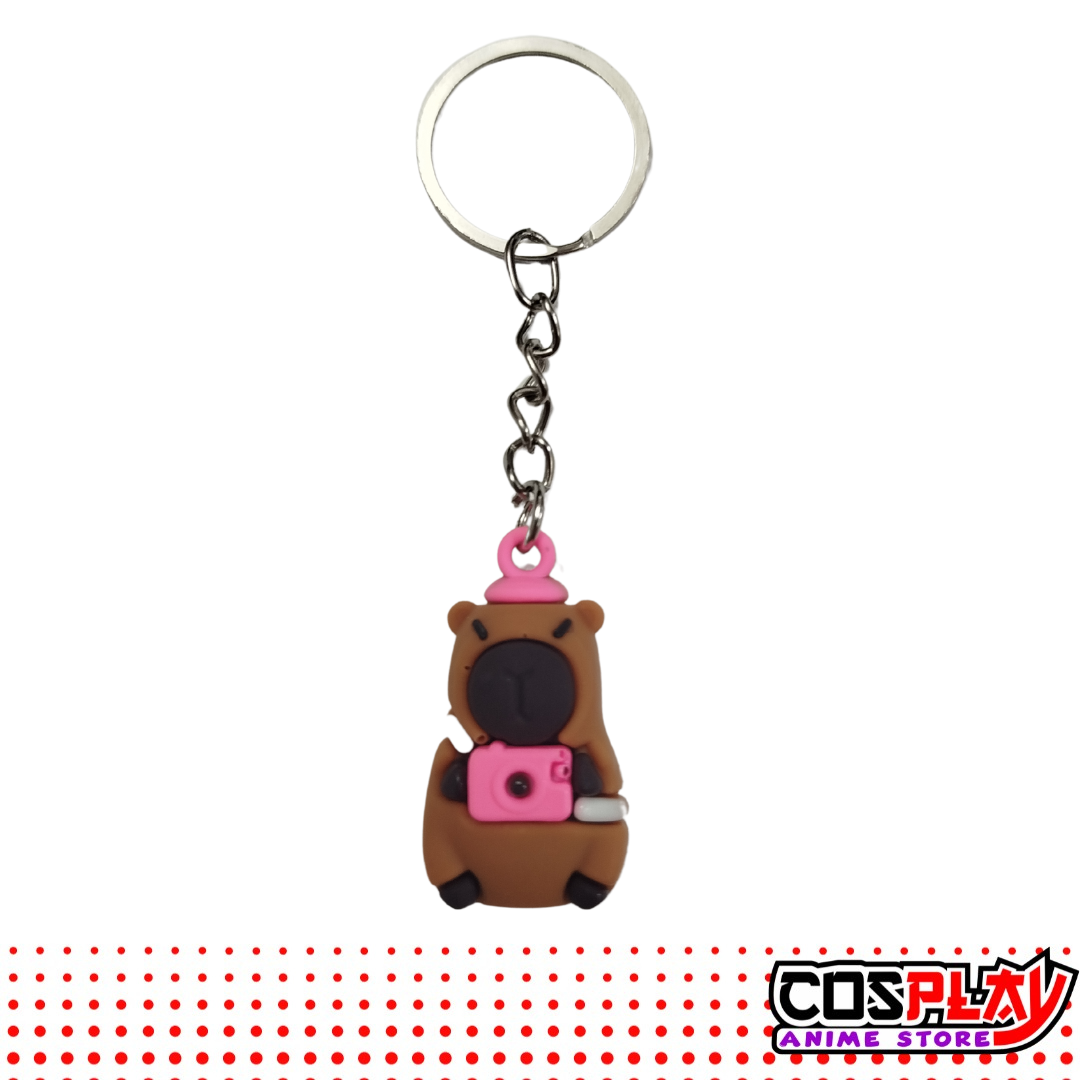 Pack 6 Llaveros Capibara Carpincho Tierno