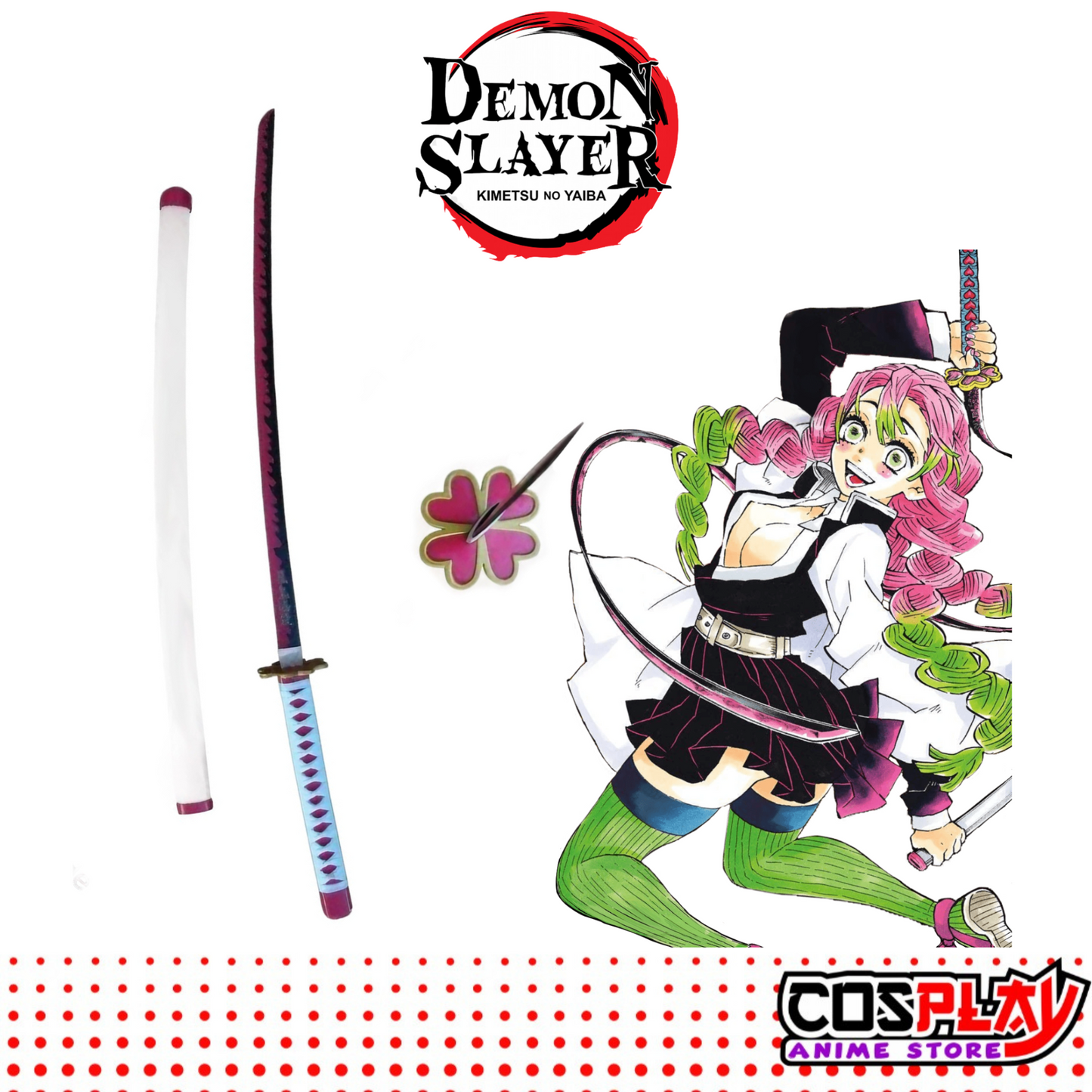 Katana - Mitsuri Kanroji - Demon Slayer - Kimetsu No Yaiba