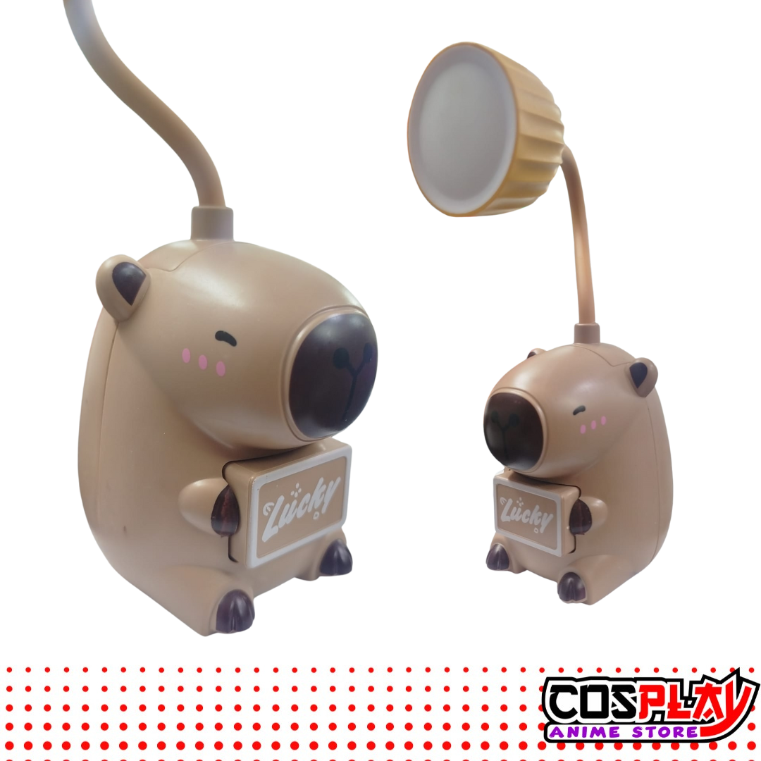 Lampara Led De Mesa Y Estudio De Capibara Tierno Viral