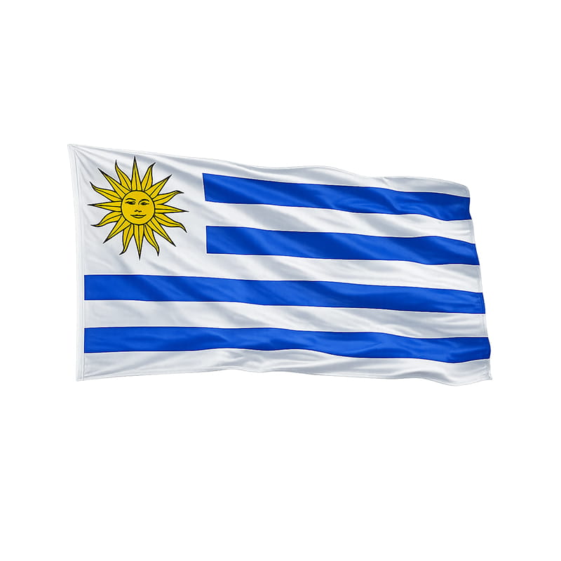 Bandera Uruguay para hinchar por la celeste Cosplay uy