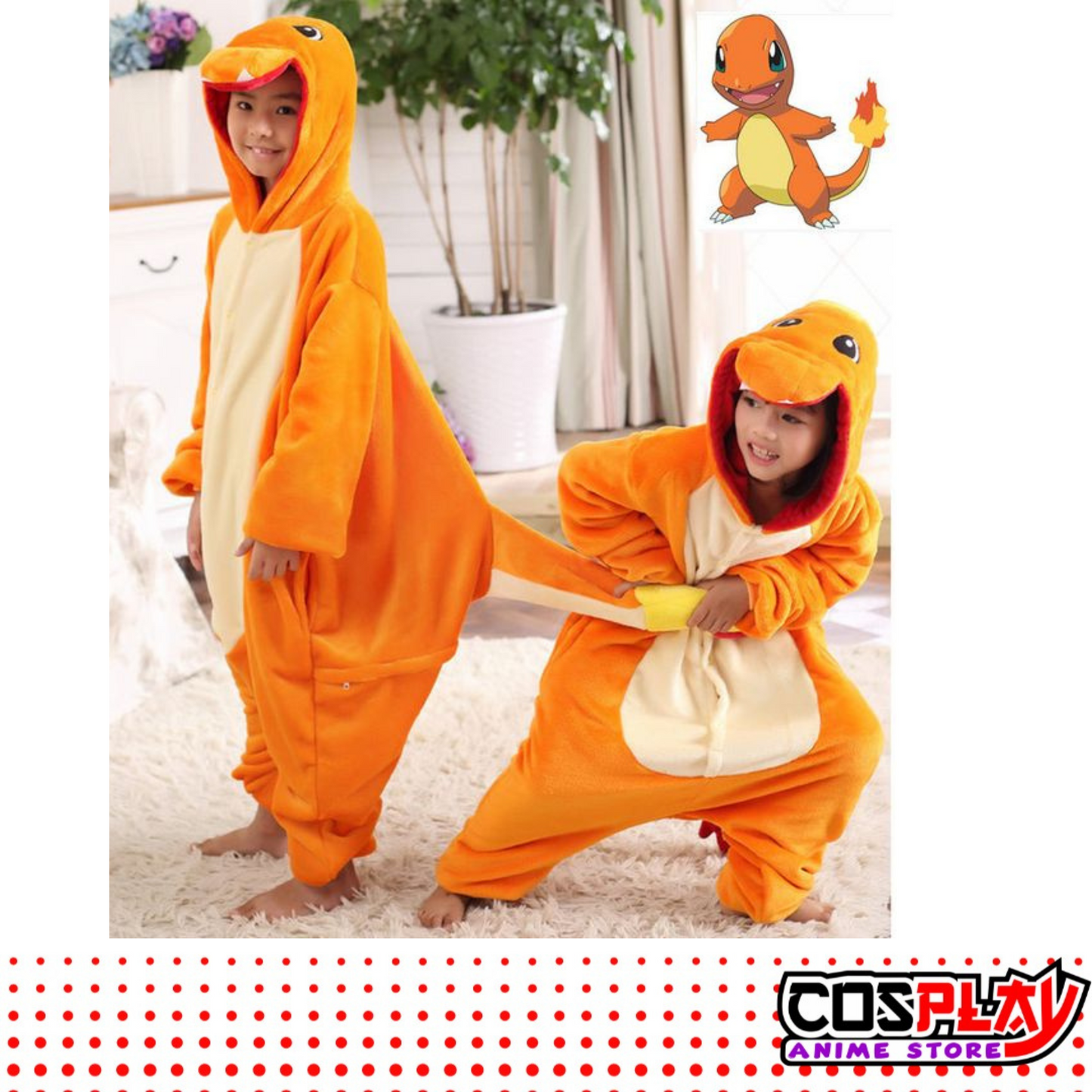 Pijama Niño Charmander - Pokemon