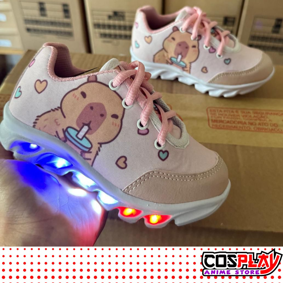 Champión Infantil Con Luz Led Capibara cosplayUy