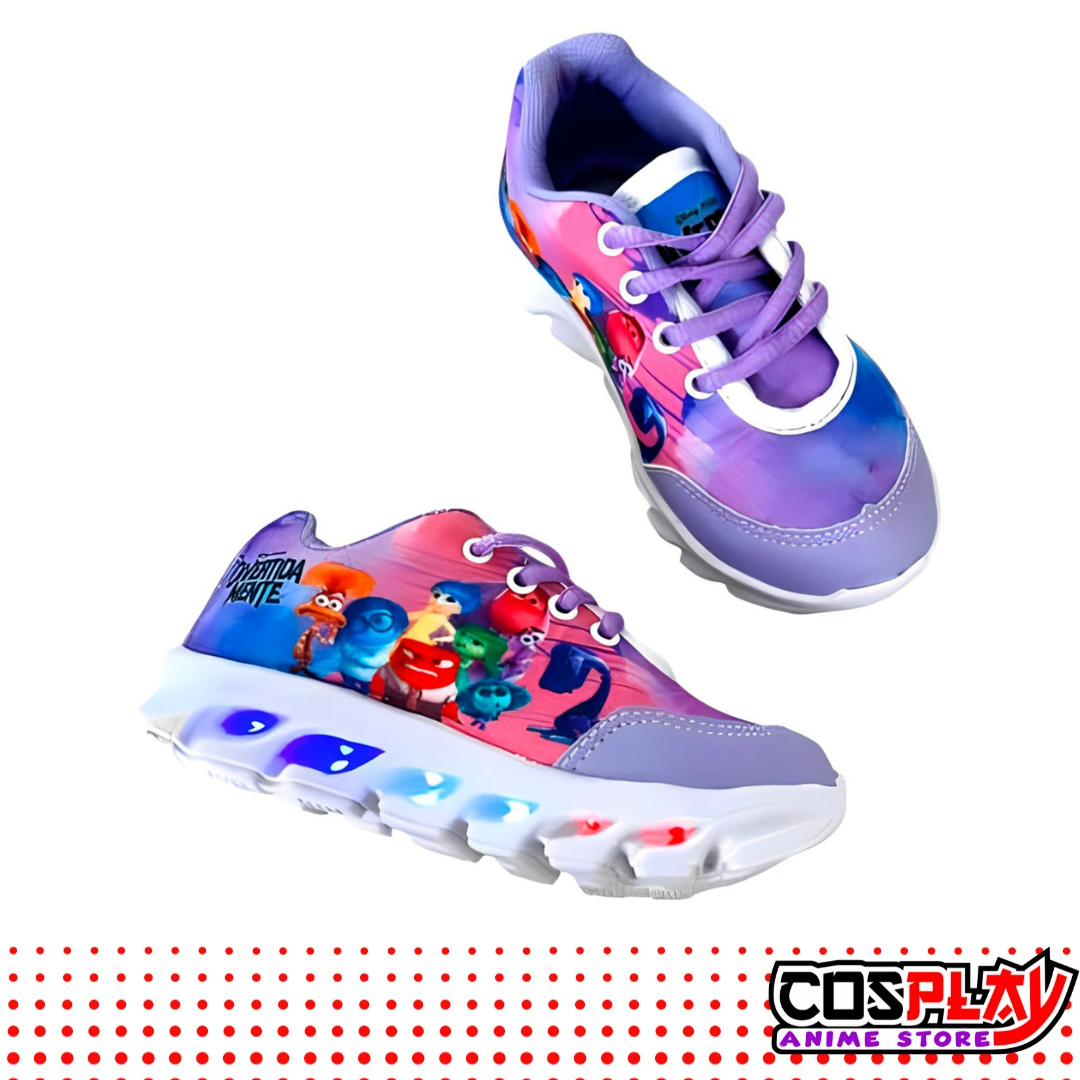 Championes con Luces Led Intensamente 2 CosplayUY