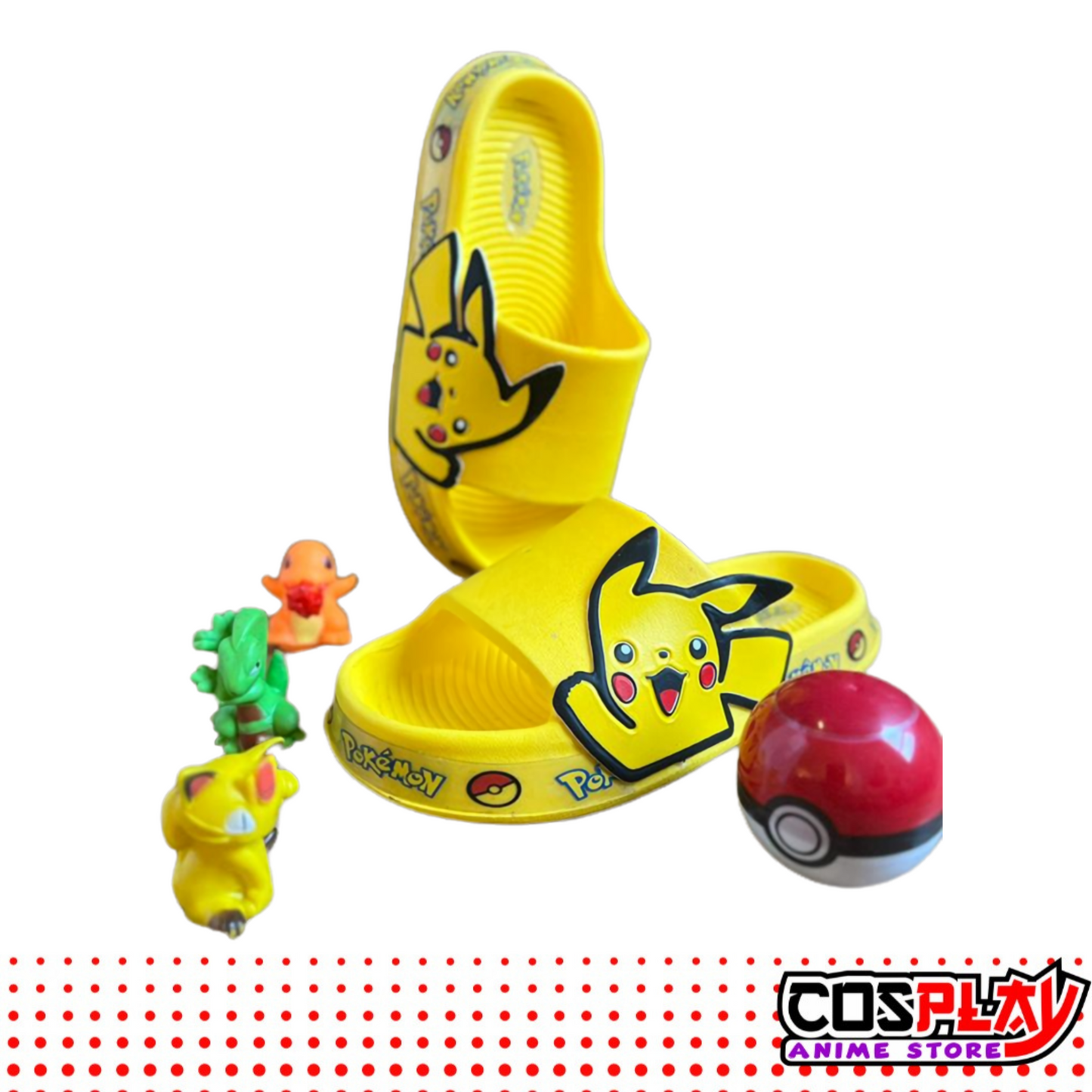 Chancletas - Chanclas Infantiles - Pokemon - Pikachu