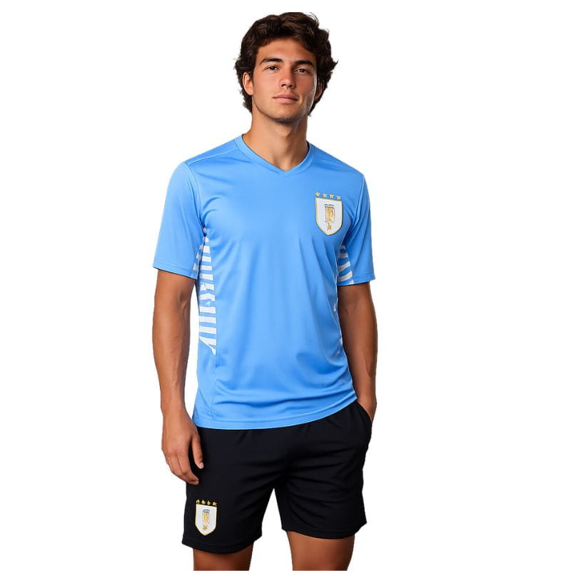 Conjunto Camisetay Short Uruguay Cosplay