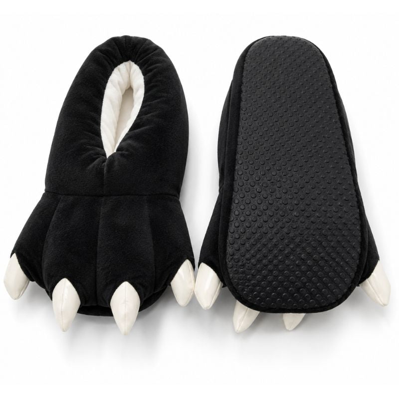 Pantuflas en diseño garras con suela en Goma antideslizante