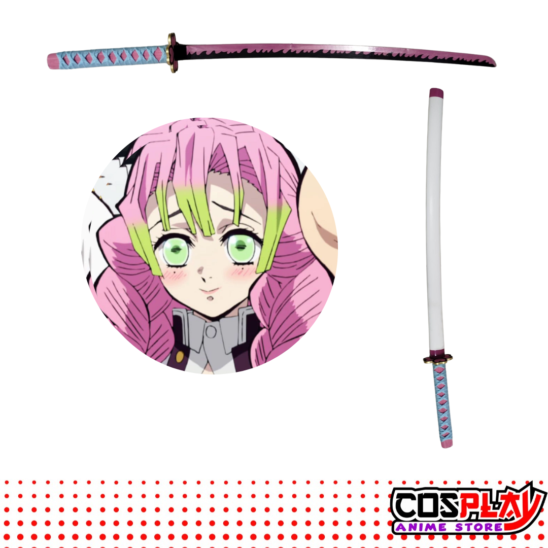 Katana Demon Slayer - Kimetsu No Yaiba Mitsuri bambú 100cm