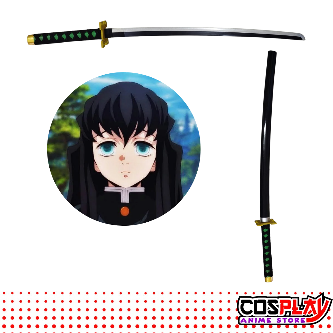Katana Demon Slayer - Kimetsu No Yaiba Tokito 100cm Bambú Cosplay