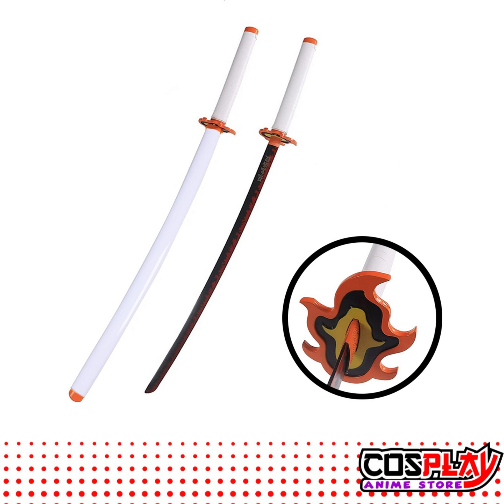 Katana Madera Demon Slayer - Kimetsu No Yaiba - Rengoku