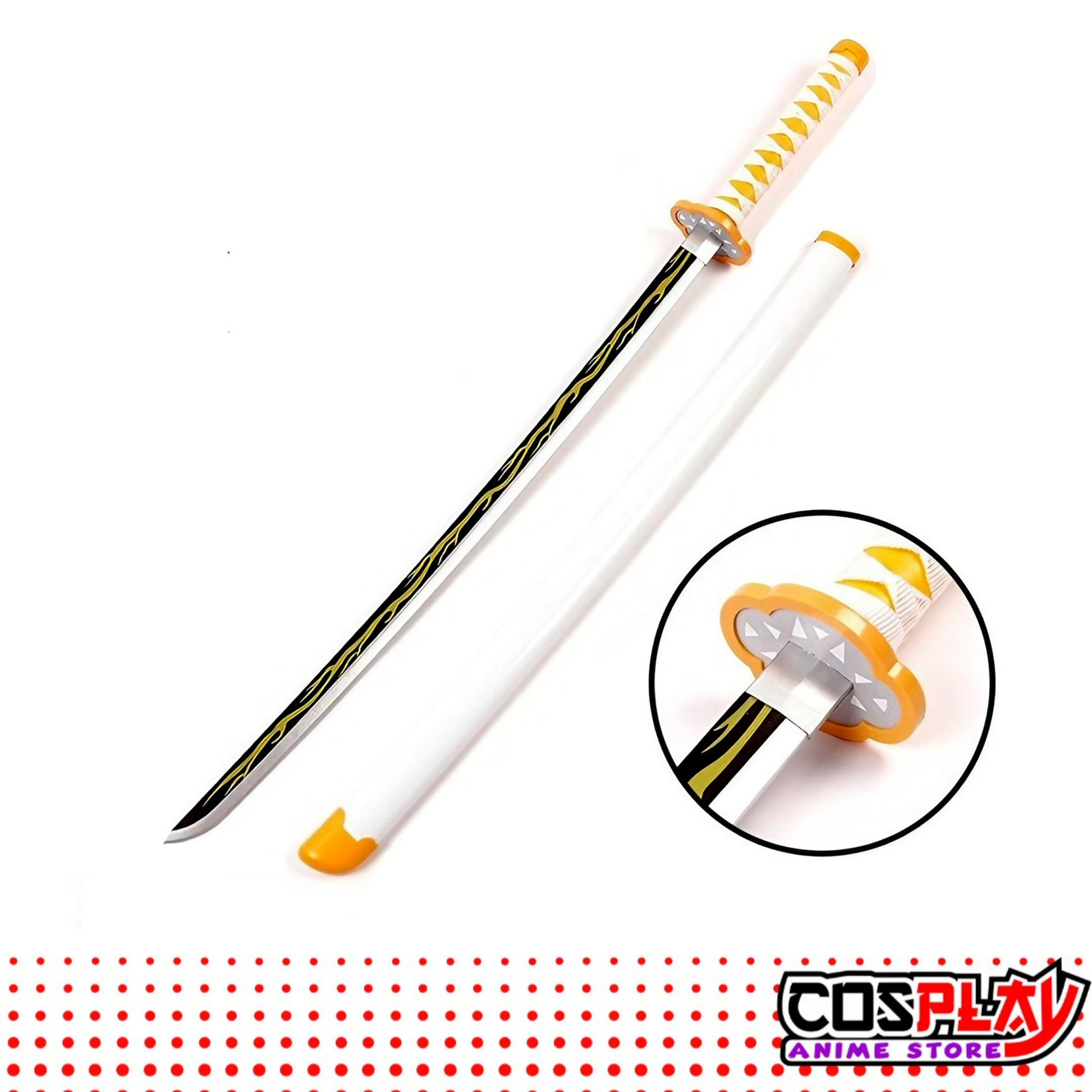 Katana Madera Demon Slayer - Kimetsu No Yaiba - Zenitsu