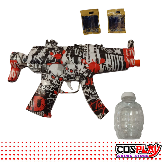 Metralleta Muy Potente MP5 Lanza Orbis De Hidrogel
