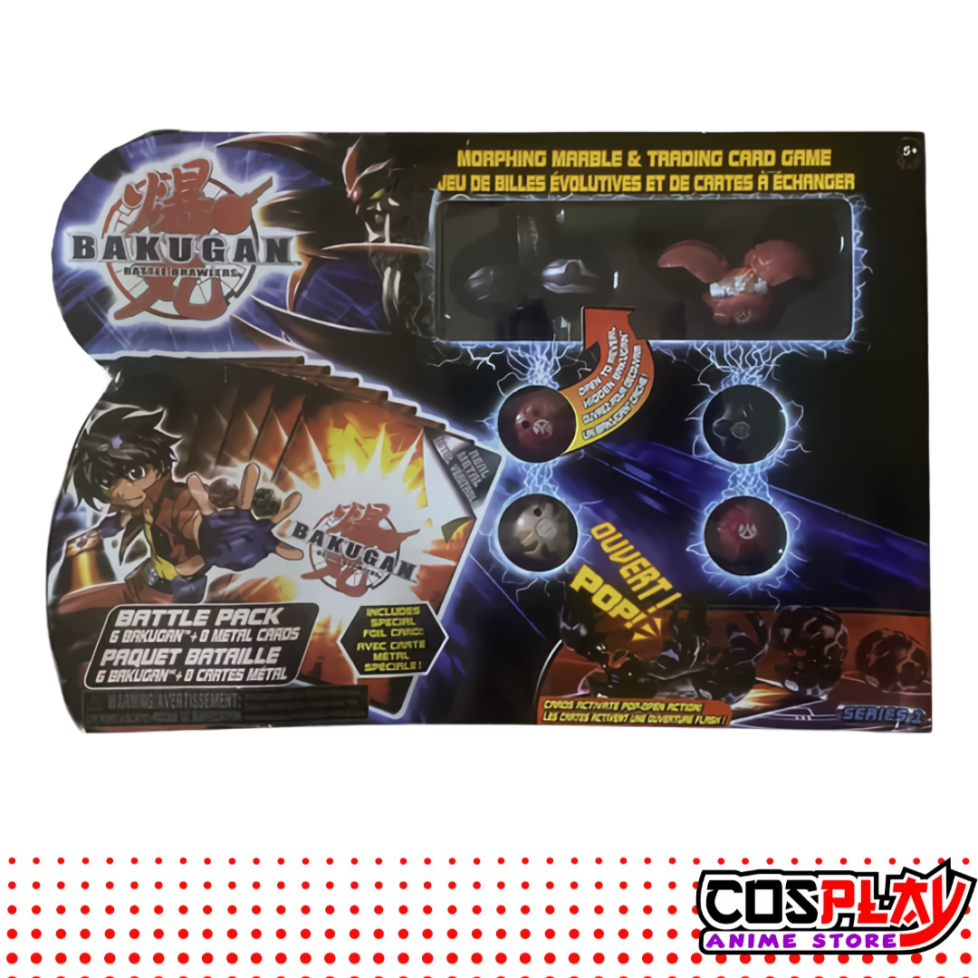 Pack Bakugan - Cartas y Figuras CosplayUy