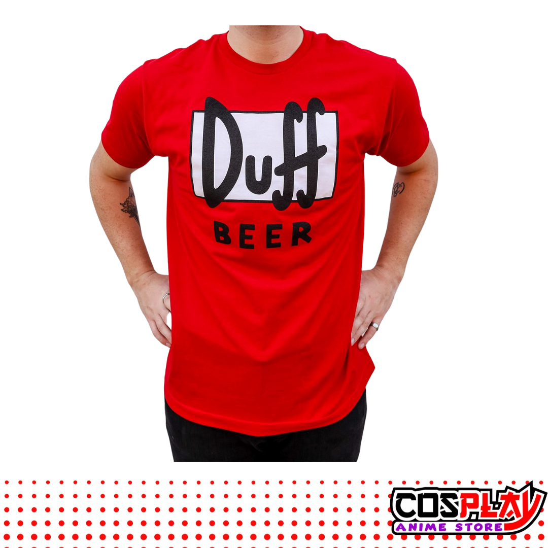 Remera Cerveza Duff Los Simpsons Manga Corta
