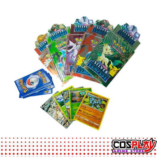 Pack 5 Mazos De Cartas Coleccionables Pokemon
