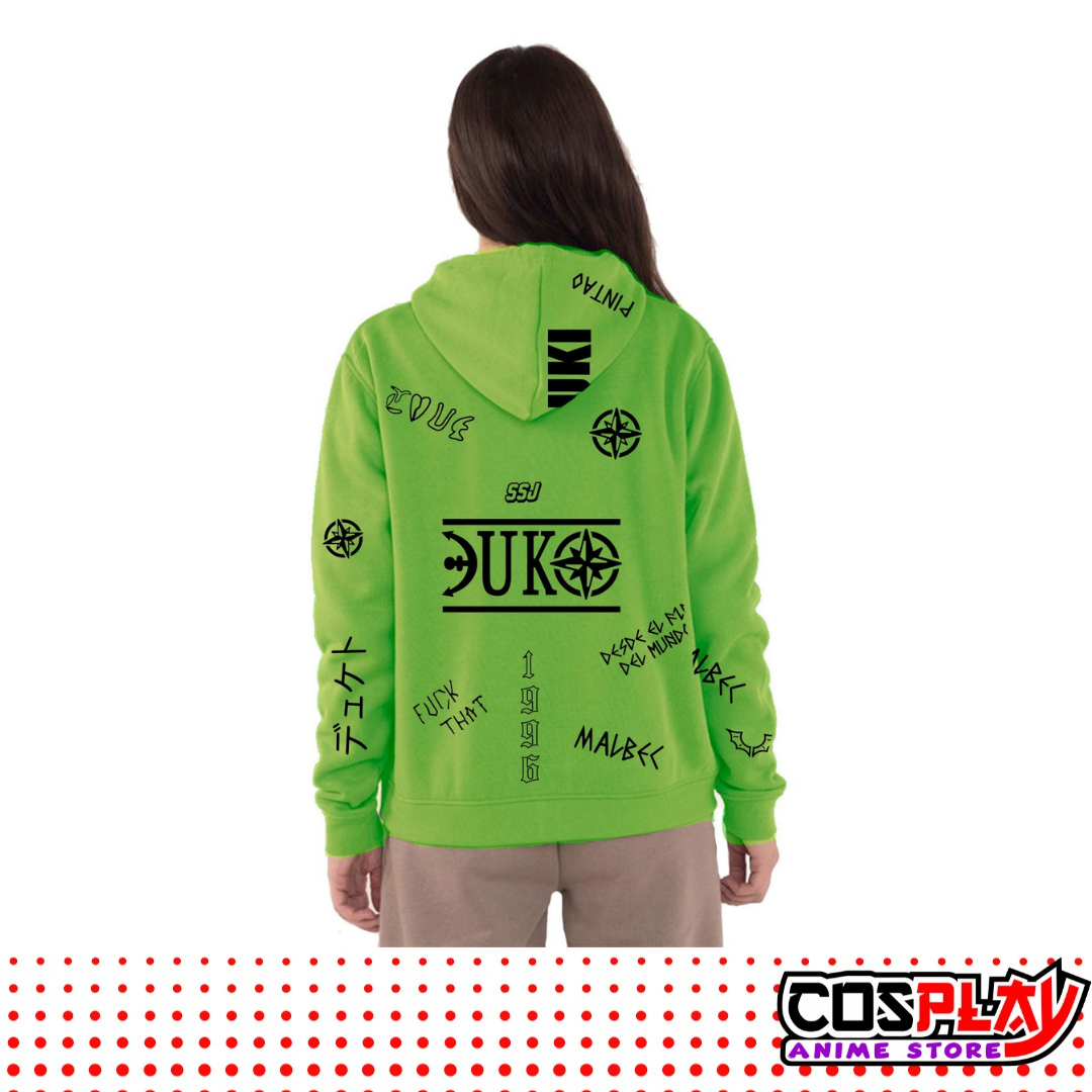 Campera Duki de Felpa p/ Dama Varios Colores