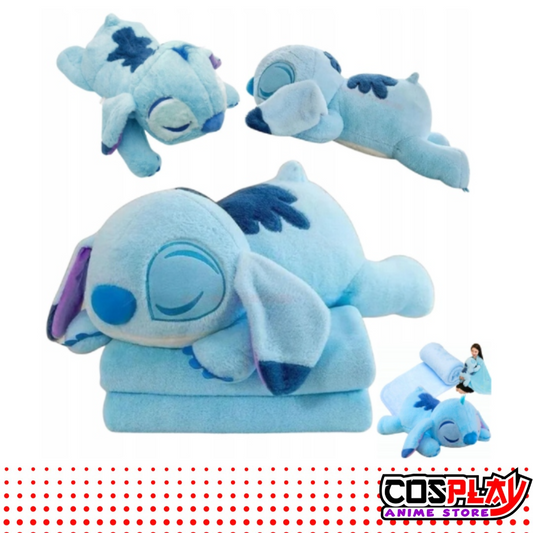 Peluche Gigante de Stitch c/ Manta Polar Premium