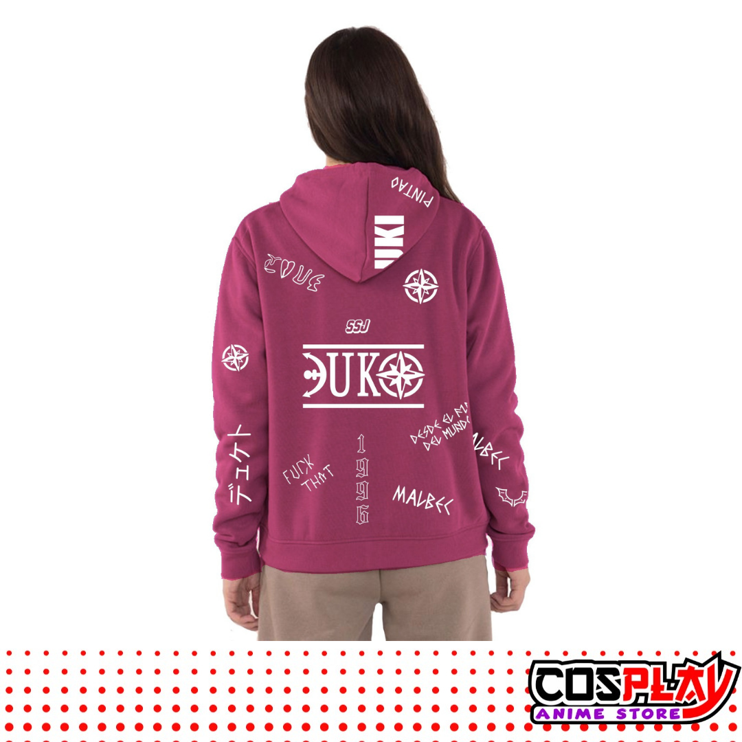 Campera Duki de Felpa p/ Dama Varios Colores