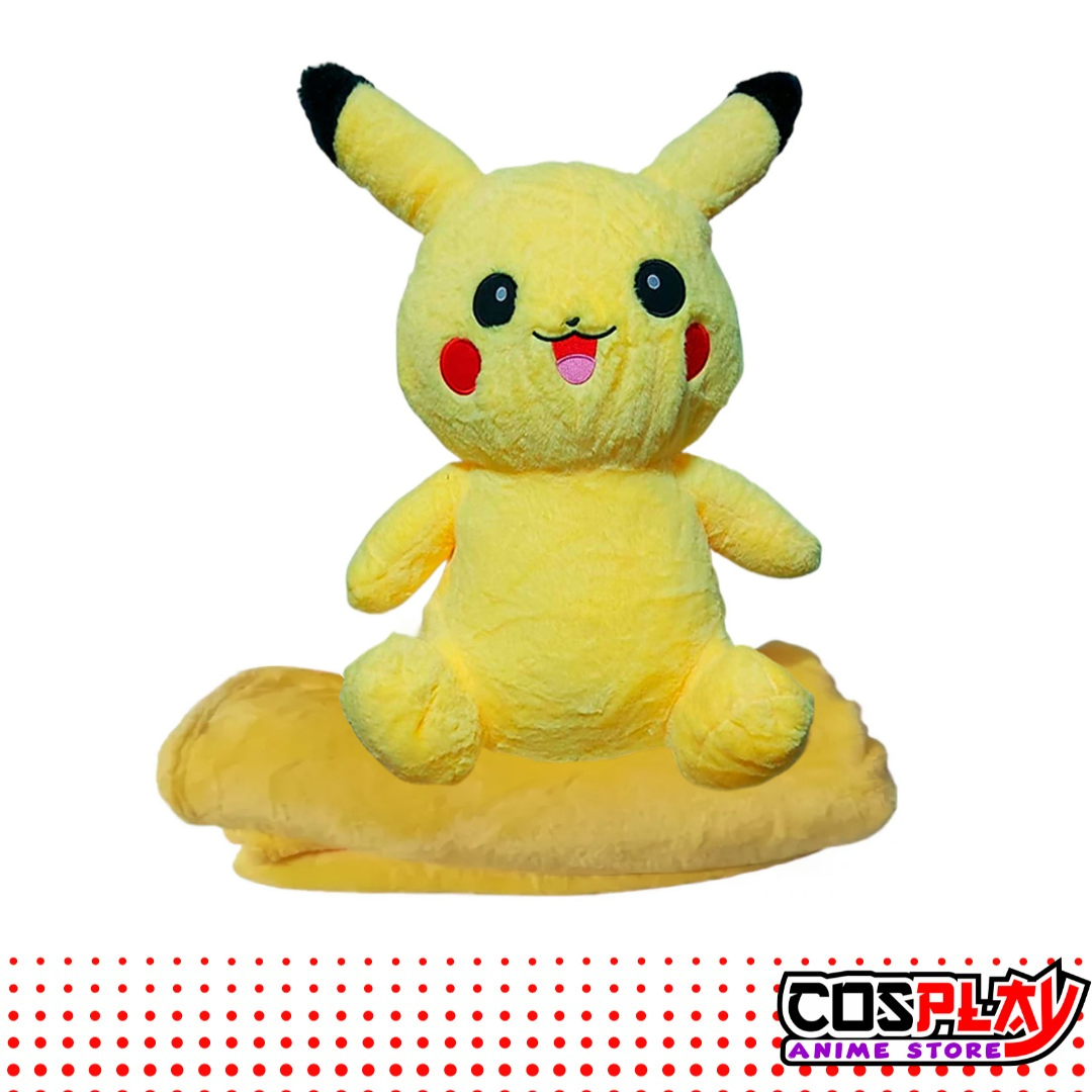 Peluche Gigante de Pikachu c/ Manta Polar Premium