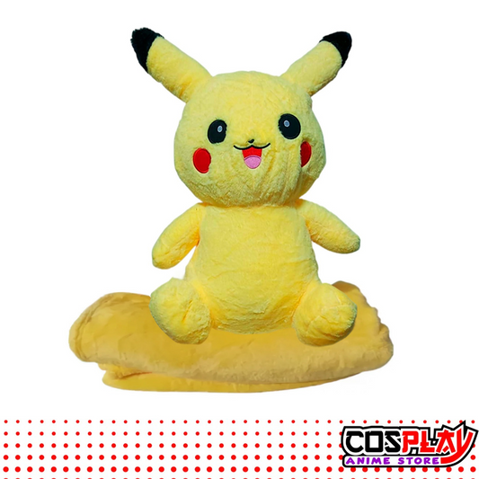 Peluche Gigante de Pikachu c/ Manta Polar Premium