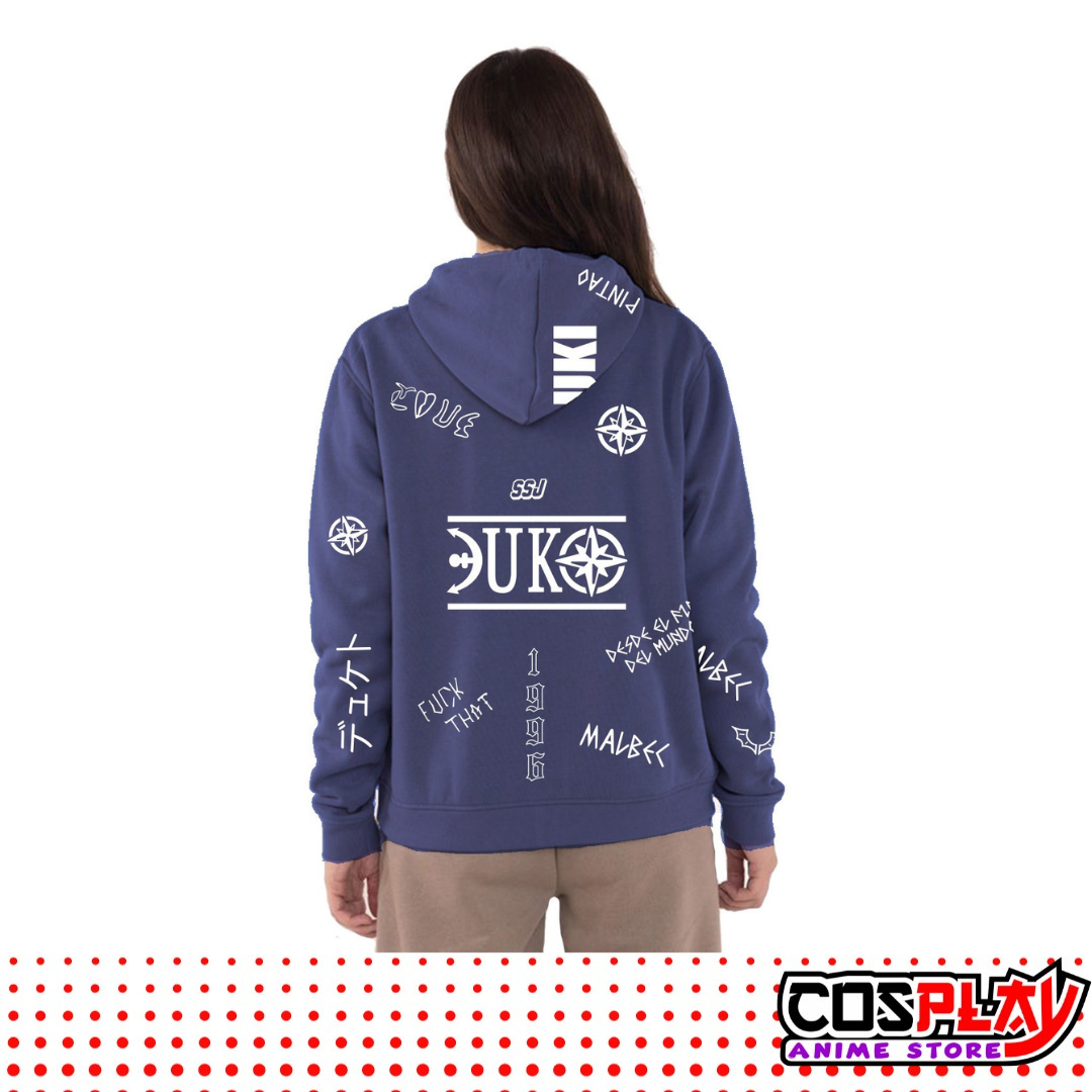 Campera Duki de Felpa p/ Dama Varios Colores