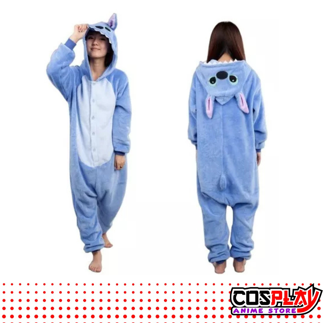 Pijama Entero Kigurumi Polar De Stitch Adultos – - Main Image