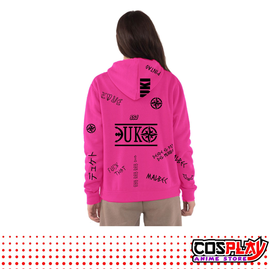 Campera Duki de Felpa p/ Dama Varios Colores