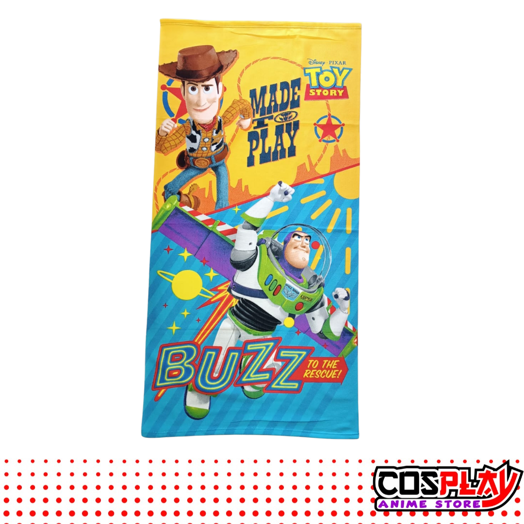 Toallón Infantil - Toy Story 100% Algodón. 1,50 X 70