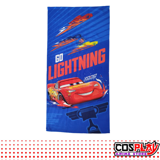 Toallón Infantil - Cars Rayo Algodón. 1,50 X 70
