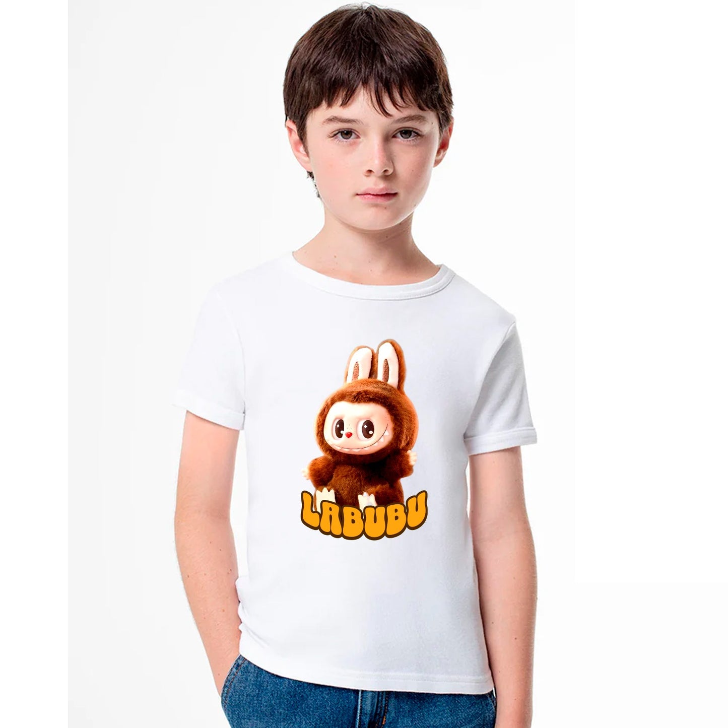 Remera De Labubu Unisex Para Niños