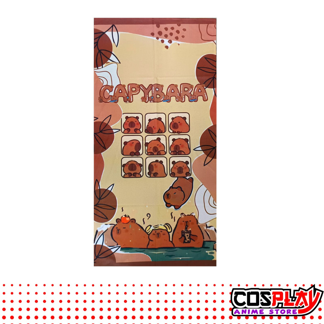 Toallón Infantil Microfibra Premium - Capybara Carpincho - Algodón. 1,50 X 70