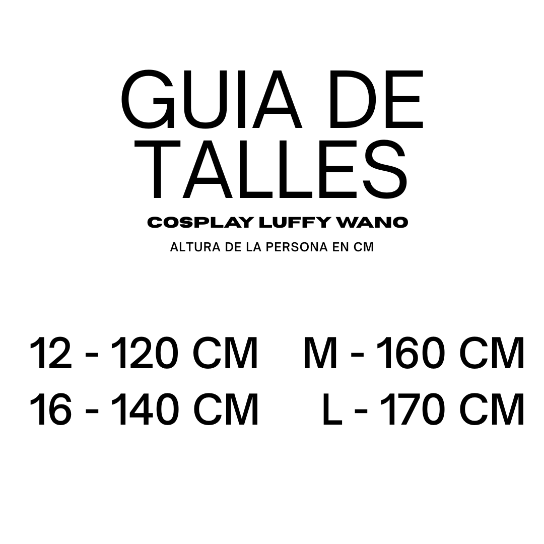 Kimono Capa Luffy Wano - One Piece