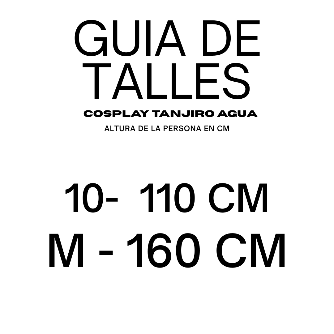 Kimono Haori Sakonji Urokodaki Tanjiro Agua - Demon Slayer